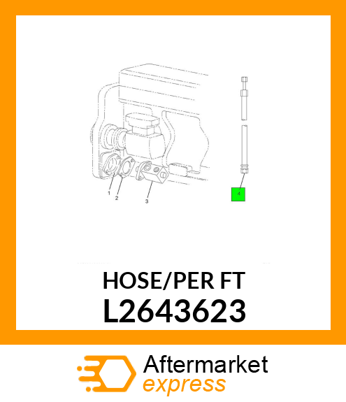 HOSE/PER_FT L2643623