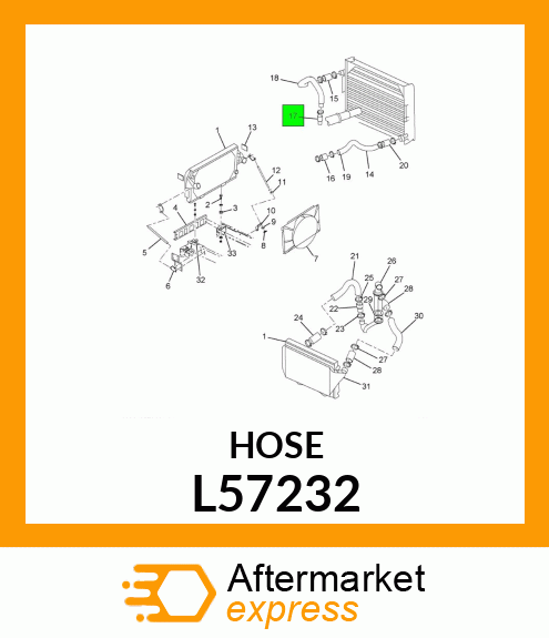 HOSE L57232