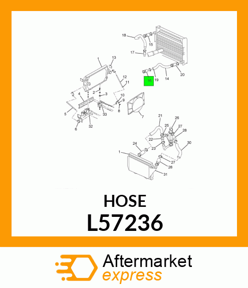 HOSE2FT L57236