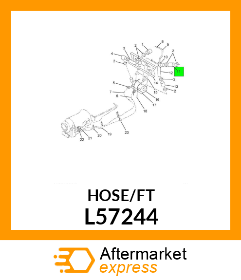 HOSE/FT L57244