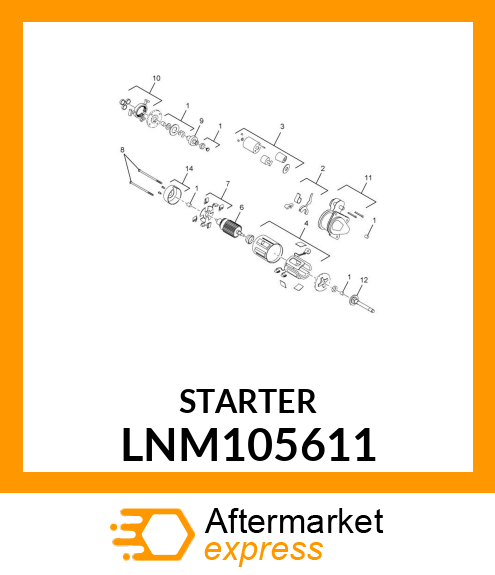 STARTER LNM105611