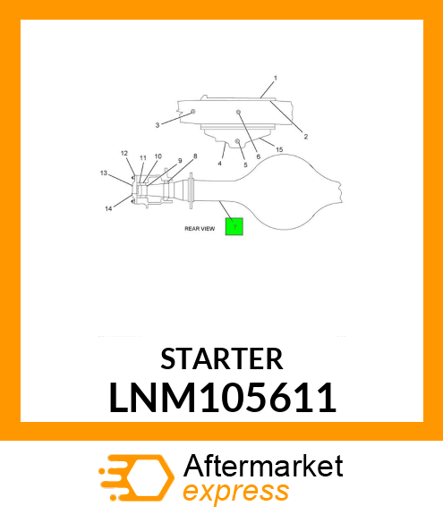 STARTER LNM105611