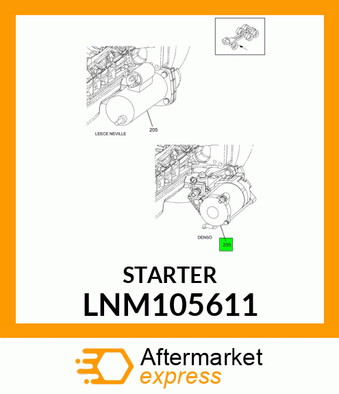 STARTER LNM105611