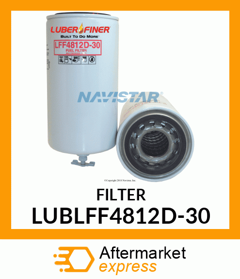 FILTER LUBLFF4812D-30