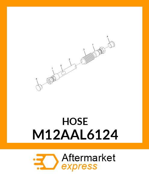 HOSE M12AAL6124