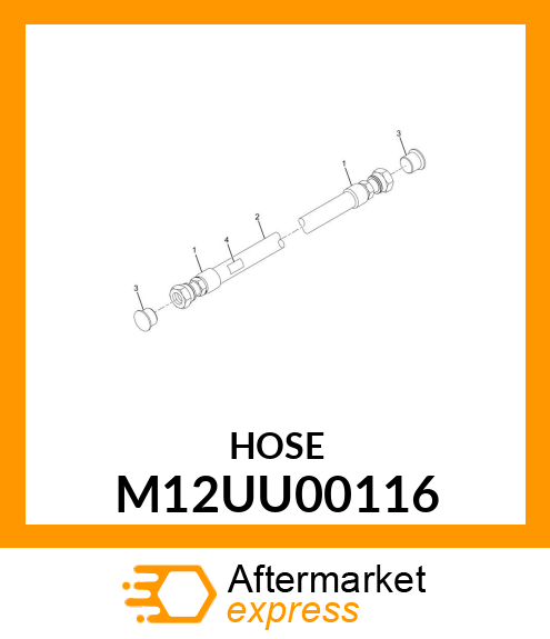 HOSE M12UU00116