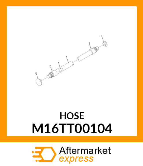 HOSE M16TT00104