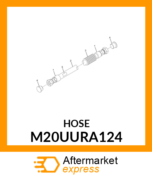 HOSE M20UURA124