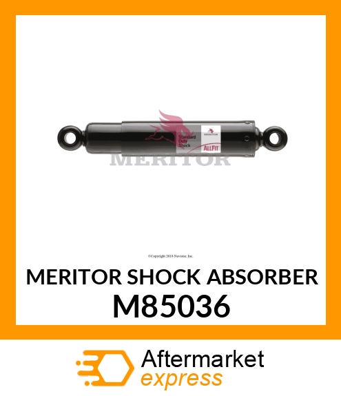 MERITOR SHOCK ABSORBER M85036