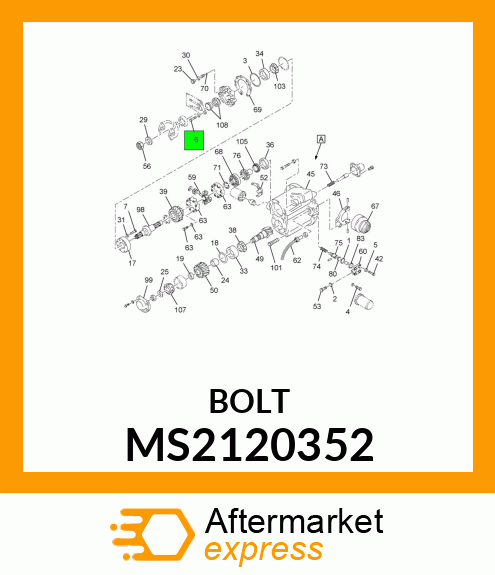 BOLT MS2120352