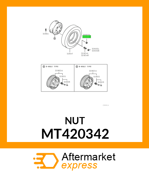 NUT MT420342