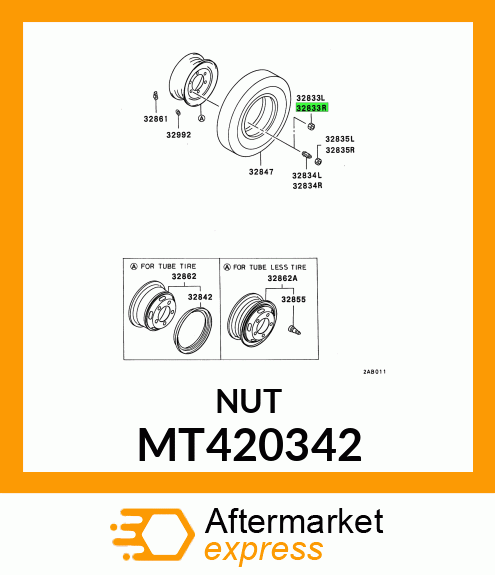 NUT MT420342