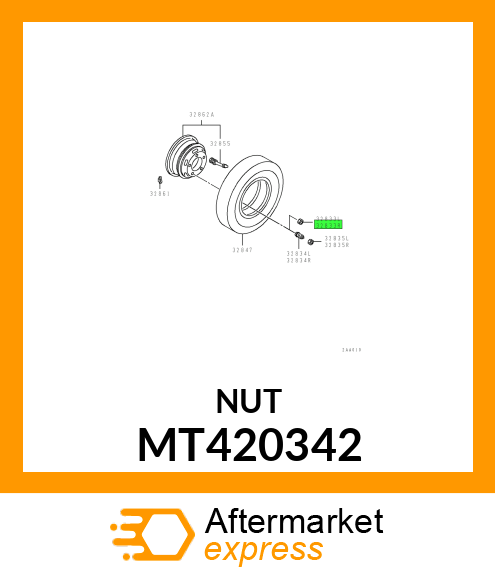 NUT MT420342