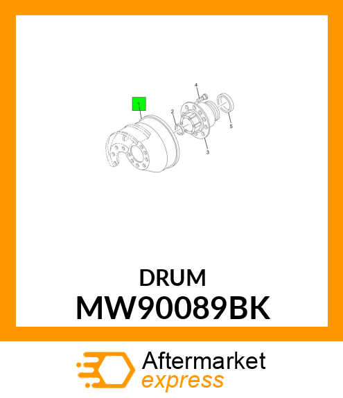 DRUM MW90089BK