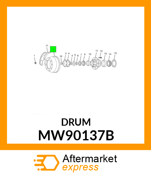DRUM MW90137B