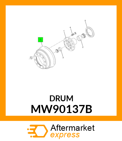 DRUM MW90137B