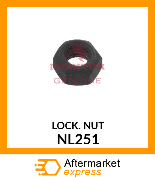 LOCKNUT NL251