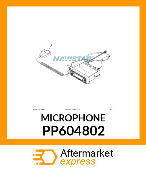 MICROPHONE PP604802