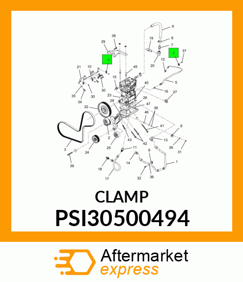 CLAMP PSI30500494