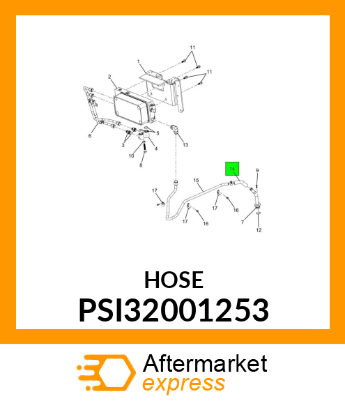 HOSE PSI32001253