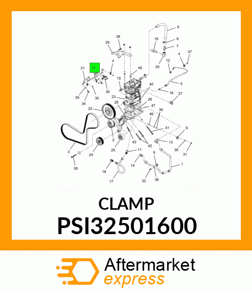 CLAMP PSI32501600