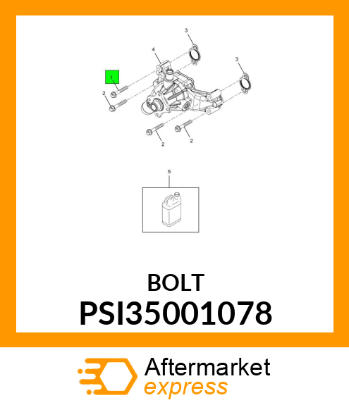 BOLT PSI35001078