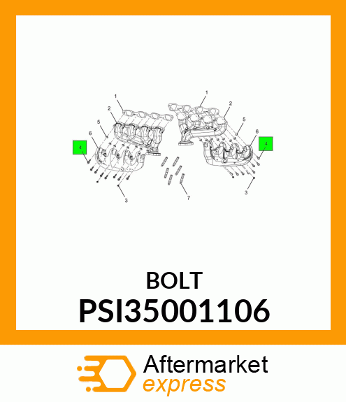BOLT PSI35001106