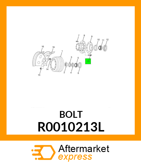 BOLT R0010213L