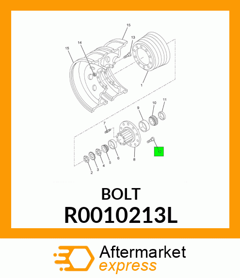 BOLT R0010213L