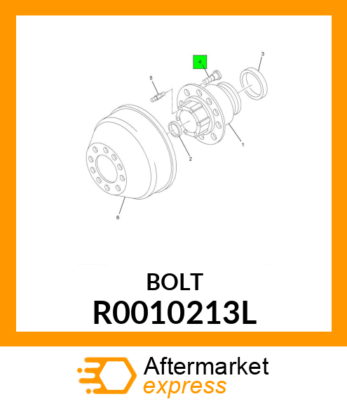 BOLT R0010213L