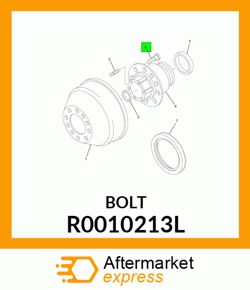 BOLT R0010213L