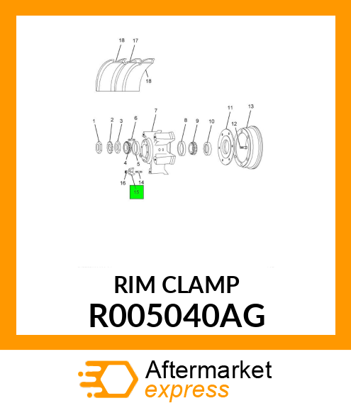 RIMCLAMP R005040AG