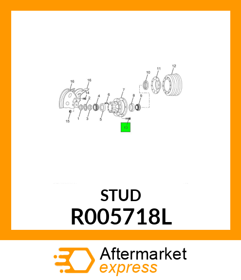 STUD R005718L