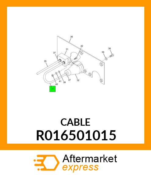 CABLE R016501015