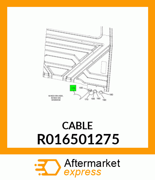 CABLE R016501275
