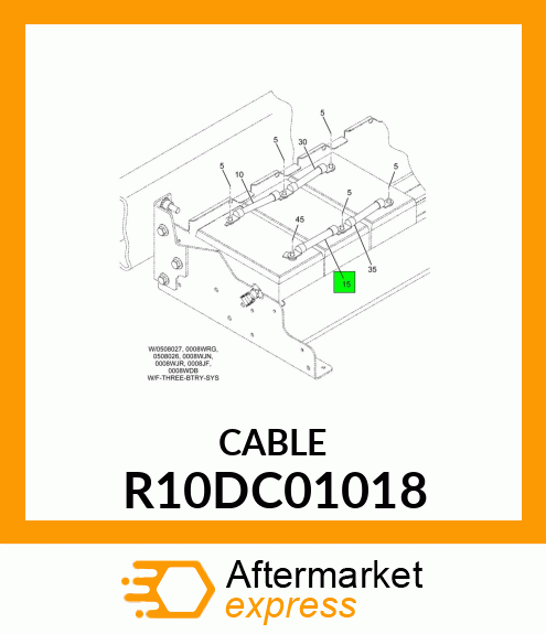 CABLE R10DC01018