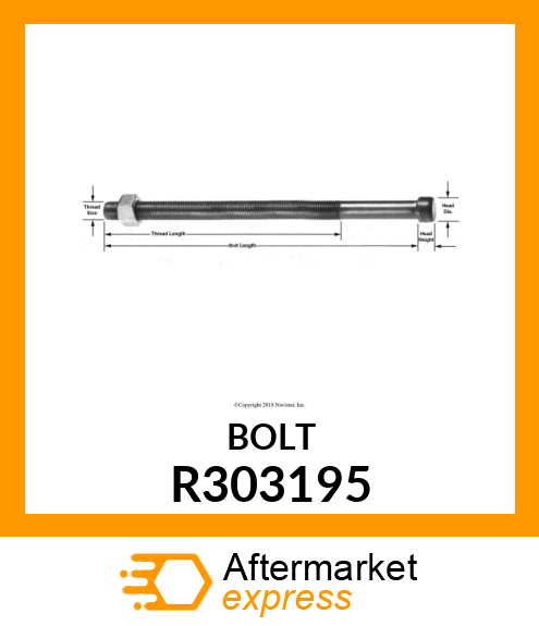 BOLT R303195