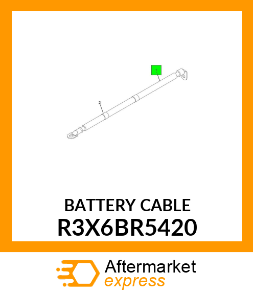 BATTERYCABLE R3X6BR5420