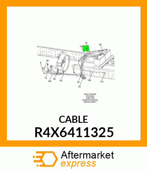 CABLE R4X6411325