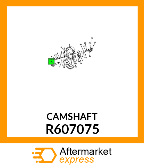 CAMSHAFT R607075