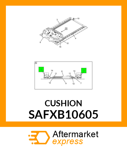 CUSHION SAFXB10605