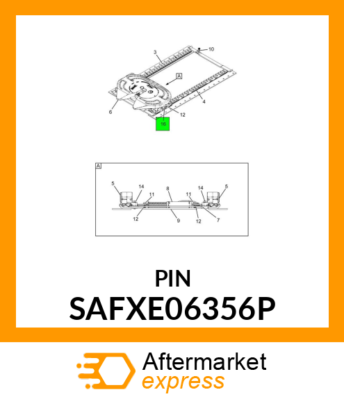 PIN SAFXE06356P