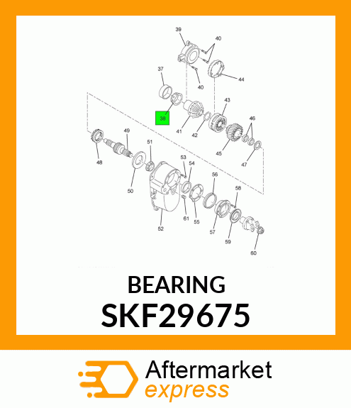 BEARING SKF29675