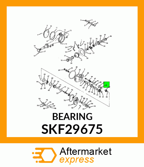 BEARING SKF29675