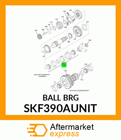 BALL_BRG SKF390AUNIT