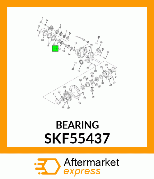 BEARING SKF55437