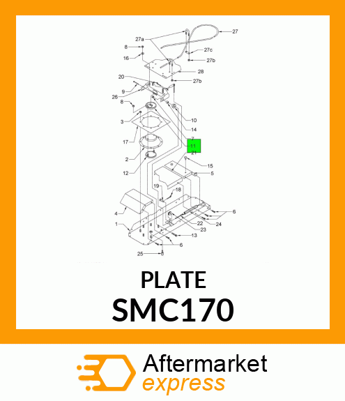PLATE SMC170