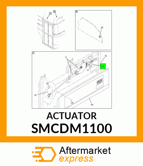 ACTUATOR SMCDM1100
