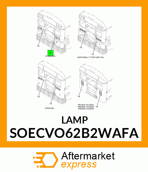 LAMP SOECVO62B2WAFA