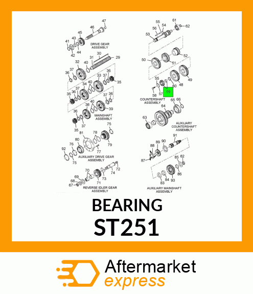 BEARING ST251